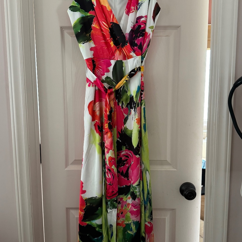 Size 12 Tahari Maxi Dress